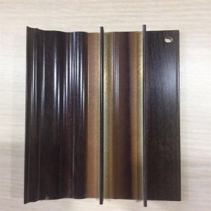 Customized Wood Grain Aluminum Extrusion Smooth Floor Skirting Board