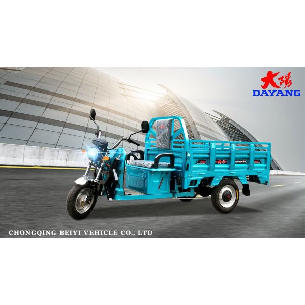 DY-160 Upgrade Heavy Duty Three Wheel Electric Cargo Tricycles for Farm 1.5m Cargo Box