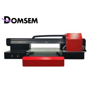 Cylinder Large Format Flatbed Printer Textured Raised Embossed 3 Print Heads