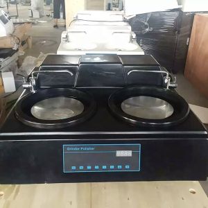 Touch Screen Metallographic Grinding And Polishing Machine Double Disks