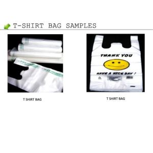 Fast Food Delivery T Shirt Bag Making Machine 250pcs/Min , Eco Friendly Plastic