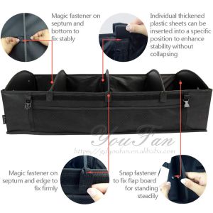 Flexible Cargo Storage Bag Car Organizer Foldable Trunk Organizer