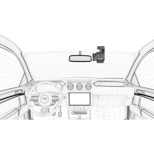 GPS Car Tracking Device 3 Axle Gravity Acceleration Sensor ADAS DSM optional