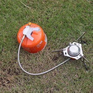 4600W Firepower Windproof Camping Stove with Piezo Ignition Lightweight and