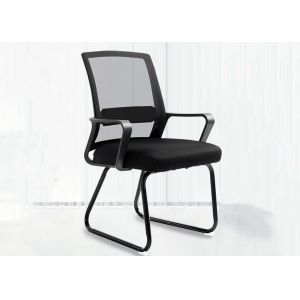 Sponge Leather Swivel Mesh Back Computer Chair 55.0x40x55cm