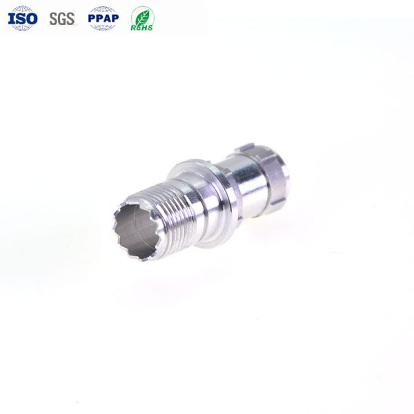Buy Precision CNC Turning Connector Housing Shell Adapter ±0.01mm at wholesale prices