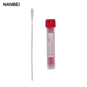 Disposable Throat Tube Swab Biotechnology Lab Equipment 2 Set