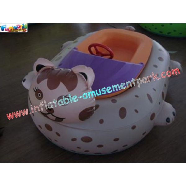 Buy Childrens Outdoor Aamusement Equipment Water Animal Battery PVC bumper boat Toys at wholesale prices