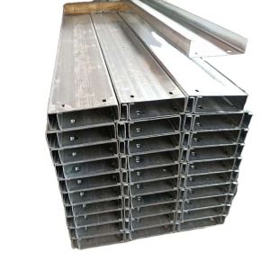 China Industrial Galvanized Steel Purlins 1.5mm-3mm Thickness High Strength on sale