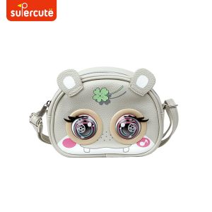 Supercute Intelligent Interactive Voice Blinking Bag Toy Messenger Bag Shoulder