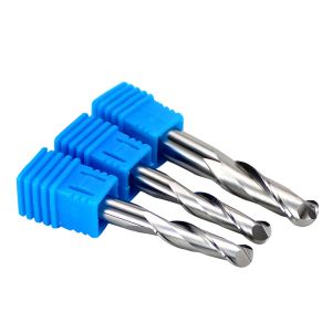 YingBa Customized High Quality Coated Solid Carbide Alloy Ball Nose End Mill Two