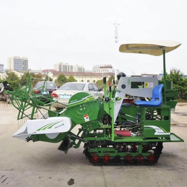 Buy Alfalfa Rice Cutting Machine Safe Operation Mini Paddy Harvester at wholesale prices