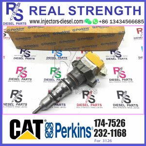 Excavator 3408 3412E Diesel Engine Fuel Injector 232-1171 2321171 10R1267