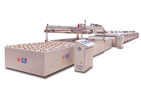 Glass Screen Printing Machine + IR Dryer