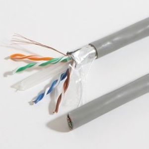 Cat5e SFTP Shielded 24AWG Ethernet Cable Bulk High Speed LAN Network Wire for