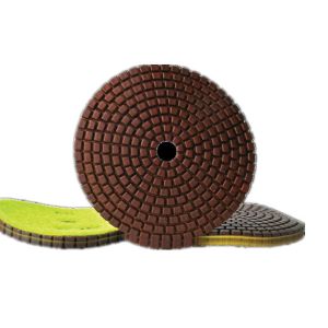 Durable Diamond Polishing Pads , High Efficiency Diamond Terrazzo Polishing Pads