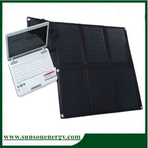 Quality High Eff. 60watt foldable solar panel kit, solar panel charger foldable for car / boat / golf cart for sale