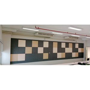 Wall Panels Fabric Wrapped Acoustic Sound Absorbing Fiberglass Board