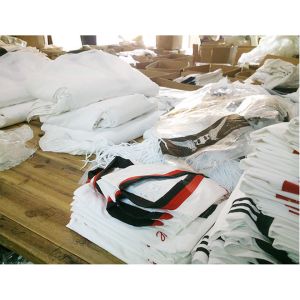 Quality wholesale cotton/polyester white Top-quality Taekwono Clothes for Training for sale