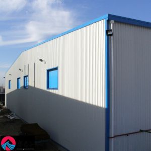 Customizable Prefabricated Steel Structure Warehouse with Galvanized Metal Steel