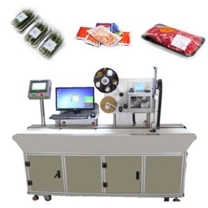Motor Core Components Labeling Machine for Customized Film Package Weight