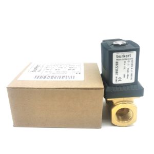 Burkert 00221654 6213 Type G1/2 2/2 Normally Closed 1.3 Flow Hole, EPDM Sealed