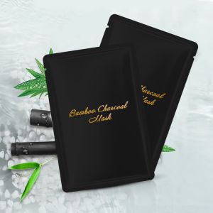 Black Activated Hydrating Sheet Mask Bamboo Charcoal Facial Mask