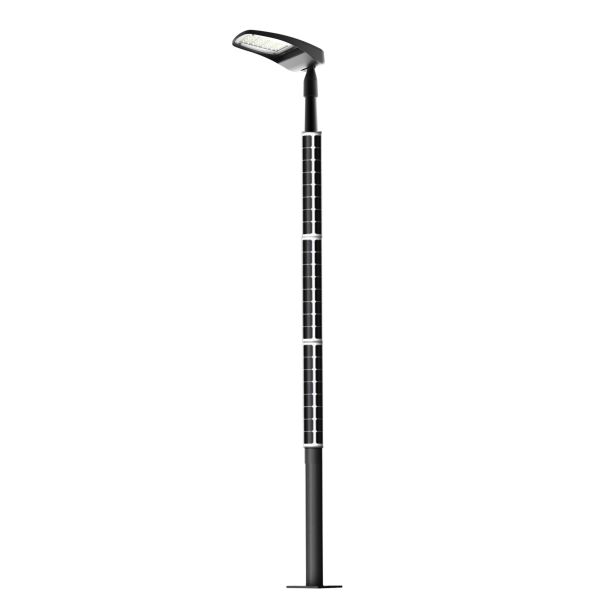 Buy Waterproof ENEC 100WP IP66 Cylinder Solar Lights Remote Management at wholesale prices