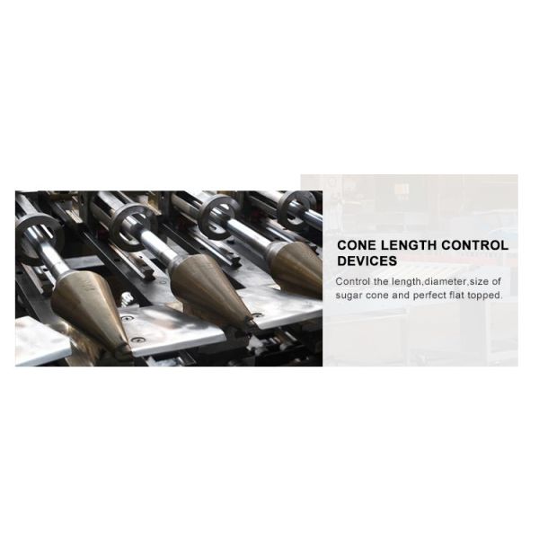 107 Plates Sugar Cone Production Line 14kg / Hour 1.5kw