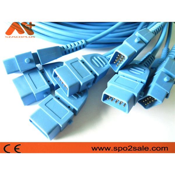 BCI Nellcor Spo2 Extension Cable CSI Siemens Spo2 Mold Cable