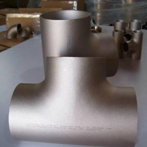 China ERW Tee / Copper Nickel Butt Weld Fittings For Automotive JIS B 2311/2220 on sale