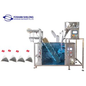 Nylon Pyramid Triangle Tea Bag Machine Multi Functional Environmental