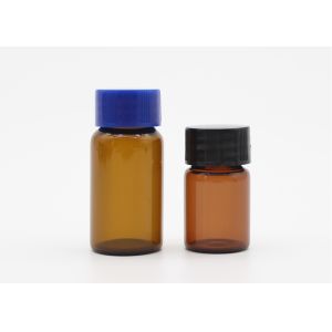 Clear or Brown Screw Neck Glass Vial