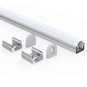 PC Cover Surface Mounted LED Profile Aluminium Material 1M 2M 3M Length