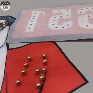 Adhesive Backing Custom Made Embroidered Patches For Clothing Various Shape