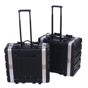 China Low Profile 4U Rack Enclosure With Wheels Shock Resistance Space Saving on sale