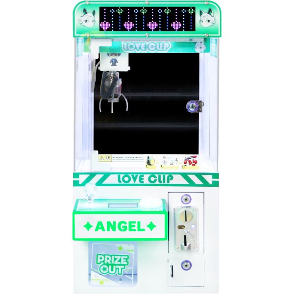 Buy Green Coin-Operated LED Desktop Hardware Claw Arcade Machine at wholesale prices