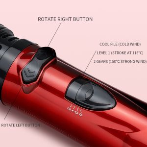 KooFex antislip Ionic Blow Dryer Brush Comb Interchangeable Negative Ion