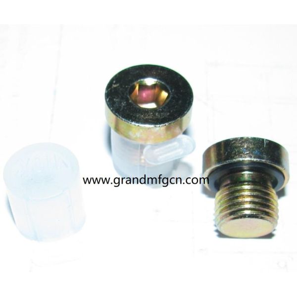 male thread 1/4" 3/4" 1/2" 1 INCH stainless steel 304 Countersunk hexagon plug