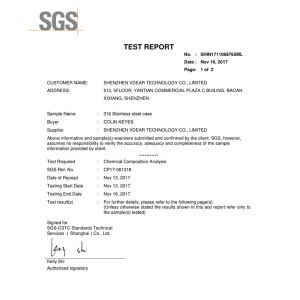 Shenzhen Vdear Technology Co., Limited Certifications