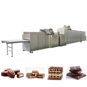 Automatic CE 380kg/H One Shot Chocolate Mould Machine