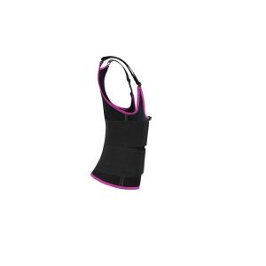 Pink 5xl Sauna Vest Workout Waist Trainer Vest With Double Belt