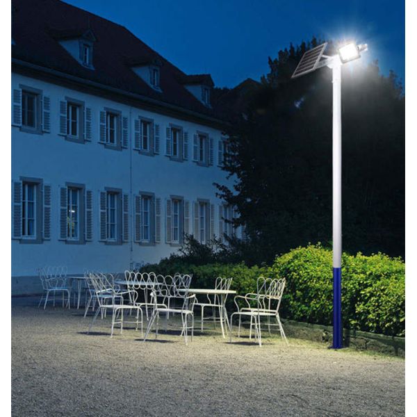 40W Black Led Solar Flood Lights Outdoor 4000lm With IP65 And CE RoHS Approval
