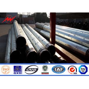 China 10-50m Steel Power Pole Electric Masts Galvanized Transmission Line on sale