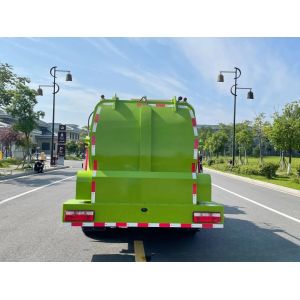 Self-Unloading Electric Waste Hauler Combining Pure Electric Energy with