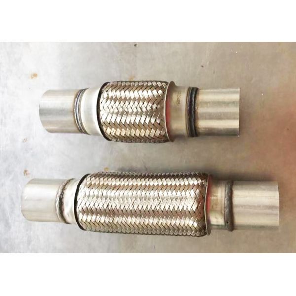 Buy Automotive 201 Stainless Steel Exhaust Flex Pipe Id 38mm / 45mm / 51mm / 57mm / 63mm at wholesale prices