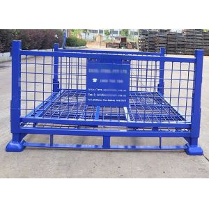 Lockable Gas Cylinder Stillage Pallet Cage With Access Gates