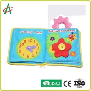 Embroidery Cartoon Baby Soft Activity Book 22cm Adorable Illustrations