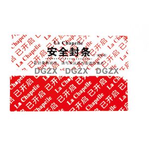 Quality OPENVOID Customized Tamper Resistant Stickers Labels With High Residue for sale