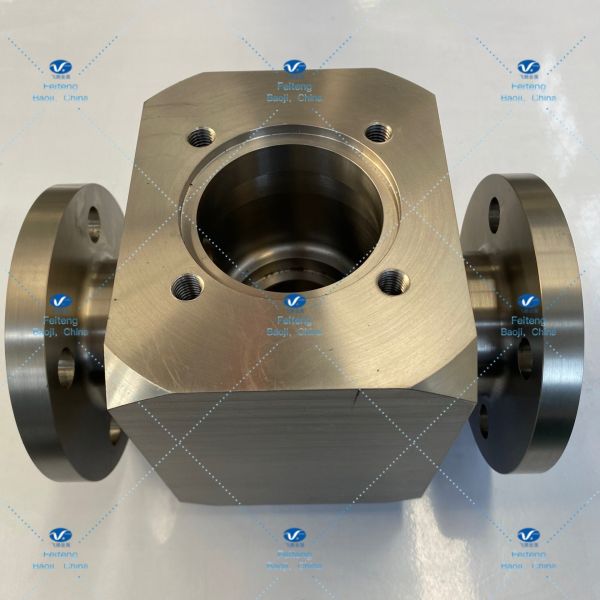 Buy GJB9001C OEM ODM Titanium Valve Body For Chemical Industry at wholesale prices